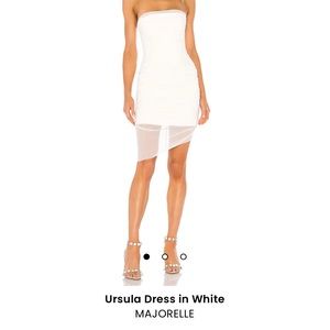 White Majorelle xxs dress. Perfect to wear in the summer to any event.